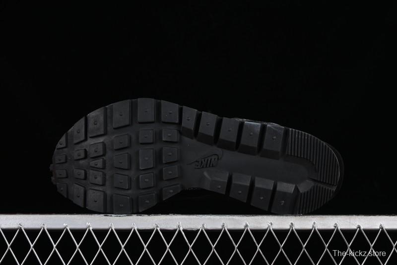 Nike Sacai VaporWaffle 3.0 Deconstructed Sneakers with Overlapping Swoosh and Double Tongue - CV1363-105