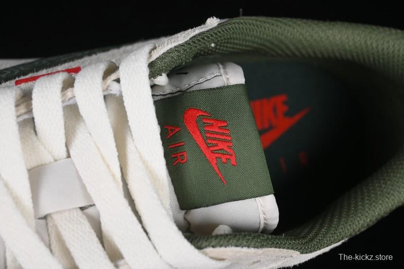 Nike Travis Scott x Fragment Design x Air Jordan 1 Low OG SP AJ1 Snake Year Limited Edition Low-Top Casual Sneakers - DM7866-075