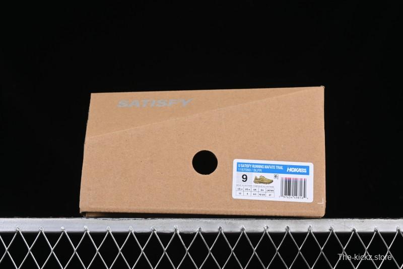 HOKA ONE ONE Satisfy Running Mafate Trail Low Top Cushioned Outdoor Hiking Shoes - 1157050 SLFR