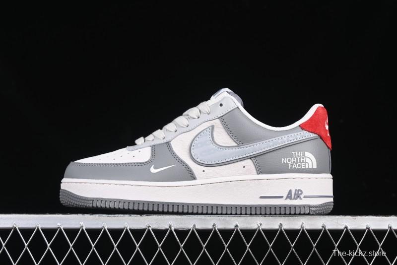 Nike Air Force 1 '07 Low The North Face x CDG Light Grey Casual Sneakers - DM6688-050