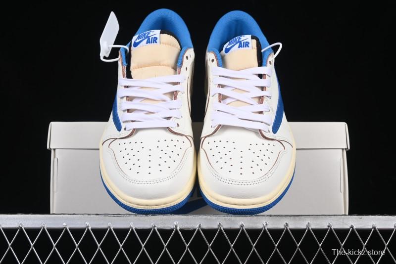 Nike Travis Scott x Air Jordan 1 Low OG Retro Sneakers - DM7866-104