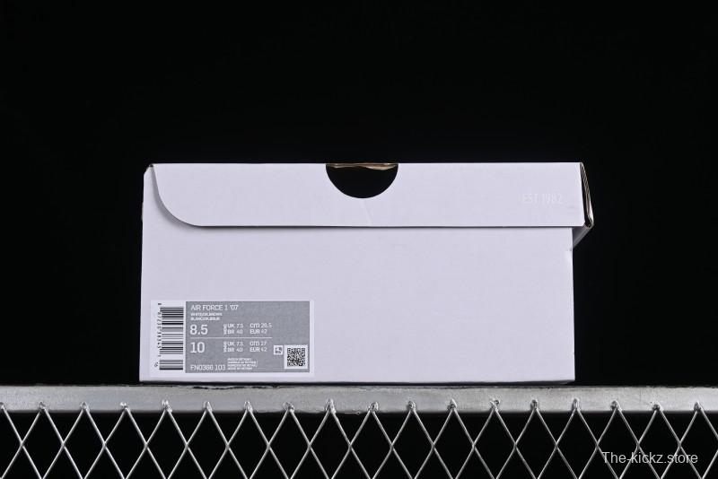 Nike Air Force 1 '07 Low Custom Anime Theme Gradient Brown Swoosh Casual Sneakers - FN0366-103