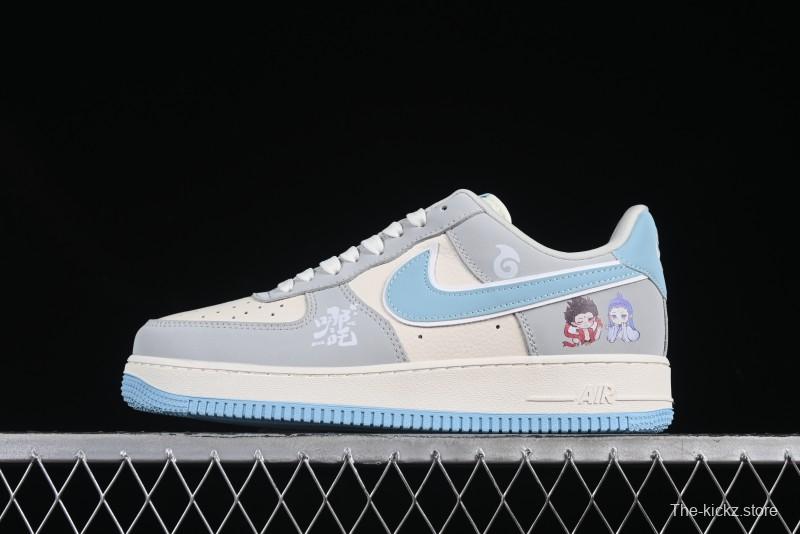Nike Air Force 1'07 Low Nezha Collaboration Magic Ball Spirit Pearl Casual Sneakers - DF0188-047
