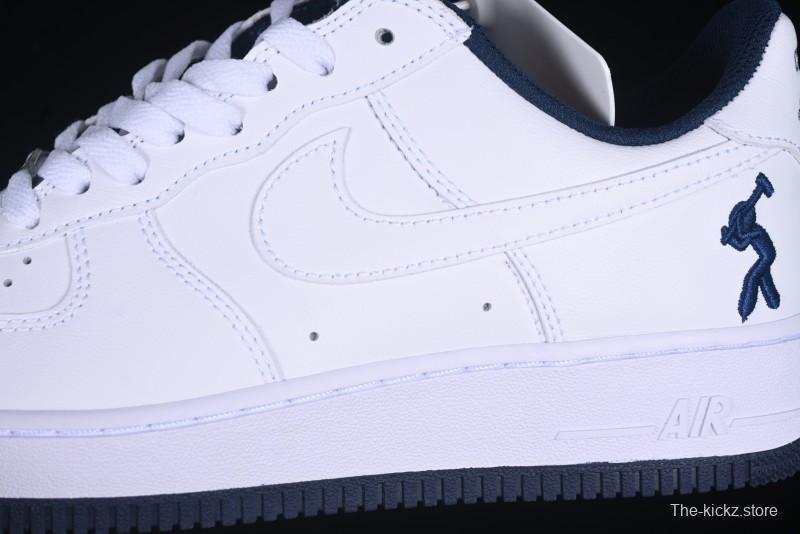 Nike Air Force 1'07 Low Casual Sneakers with Full-Length Air Cushion - IB5720-100