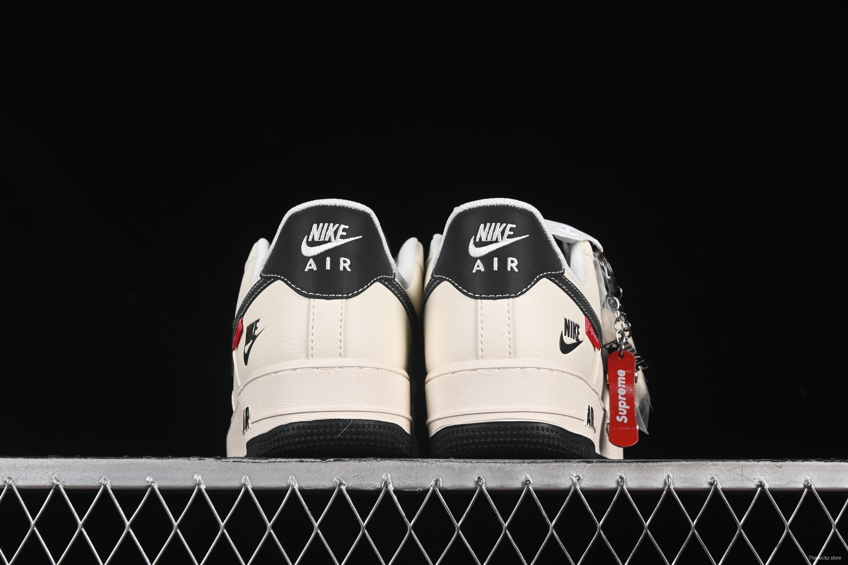 Nike Air Force 1 '07 Low Supreme Casual Sneakers with Full-Length Air Cushion - HH7518-038