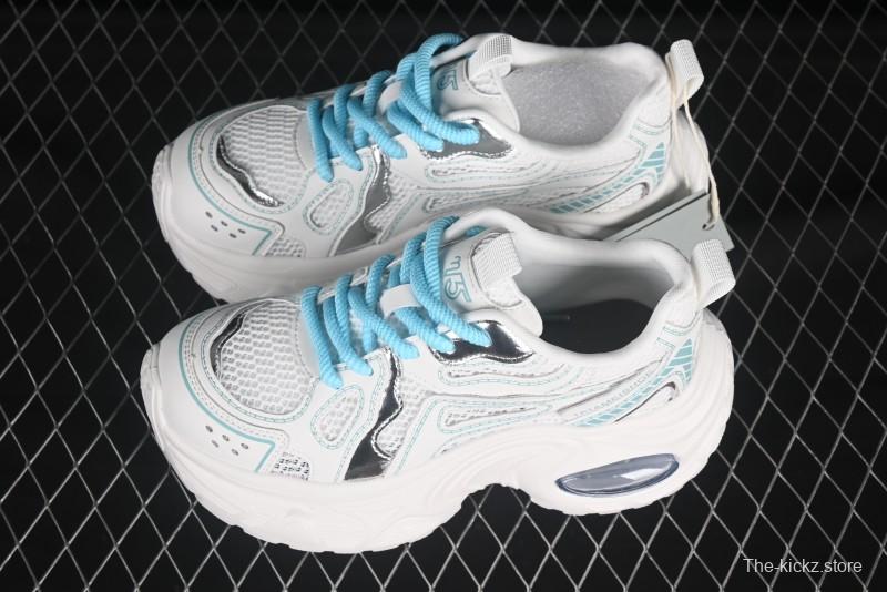 GG-CC Casual Fashion Sporty Chunky Platform Sneakers Series 879 Blue