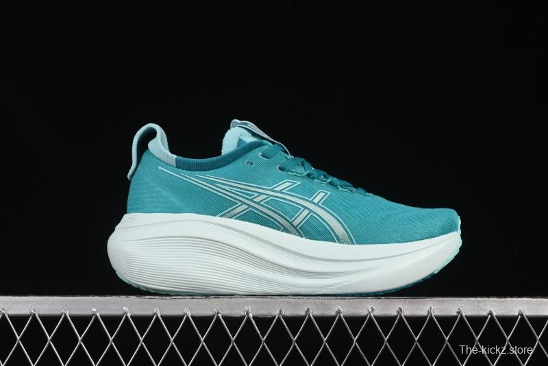 Asics Gel-Nimbus 27 Retro Breathable Casual Shoes Cushioned Men's Durable Running Shoes - 1012B753-400