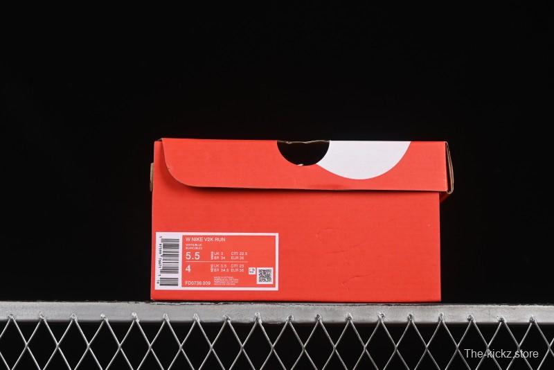 Nike Runtekk V2K Run Cushioned Low-Top Retro Running Shoes with Anti-Slip Design - FD0736-009