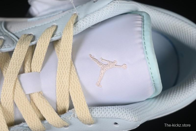 Nike Air Jordan 1 Low AJ1 Mint Blue Low-Top Casual Lifestyle Sneakers - HJ5999-400
