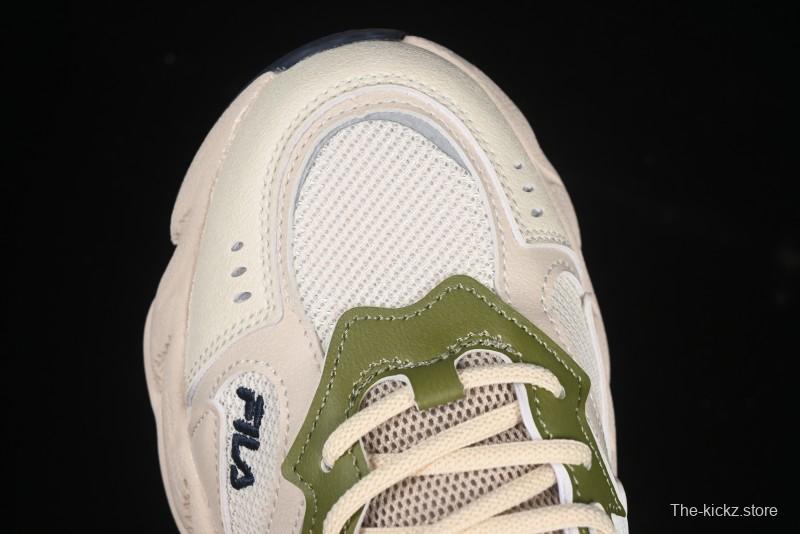 Fila Fusion Fern 2.0 Retro Chunky Sneakers with 3CM Heightening Sole - F12M511101FMC