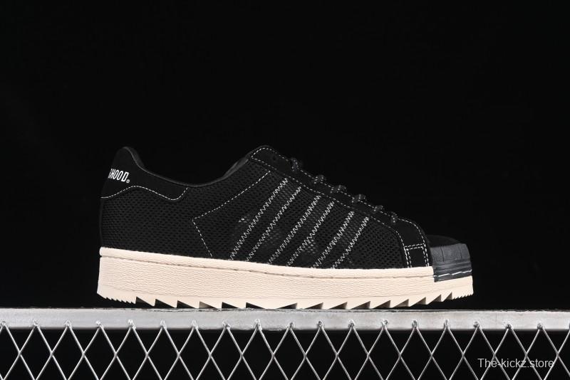 Adidas Clot Superstar IE8879 Shell Toe Casual Sneakers with Serrated Design - IE8879