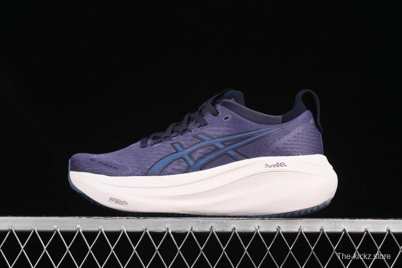 Asics Gel-Nimbus 27 Retro Breathable Casual Shoes with Cushioning for Men - 1011B956-500