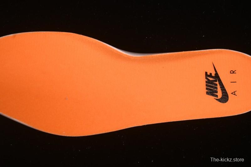 Nike Undefeated x Air Jordan 4 OG Sneakers in Olive Green Suede with Orange and Black Accents - IB1519-200