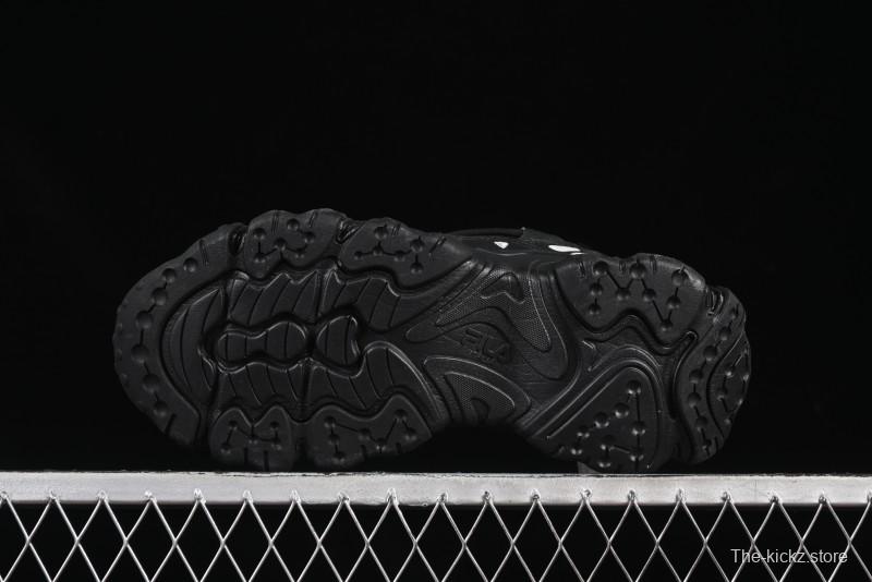 Fila Heritage Fluid Cat Paw 5.0 Retro Dad Shoes with Lace-Up Design - F12M412105FBK