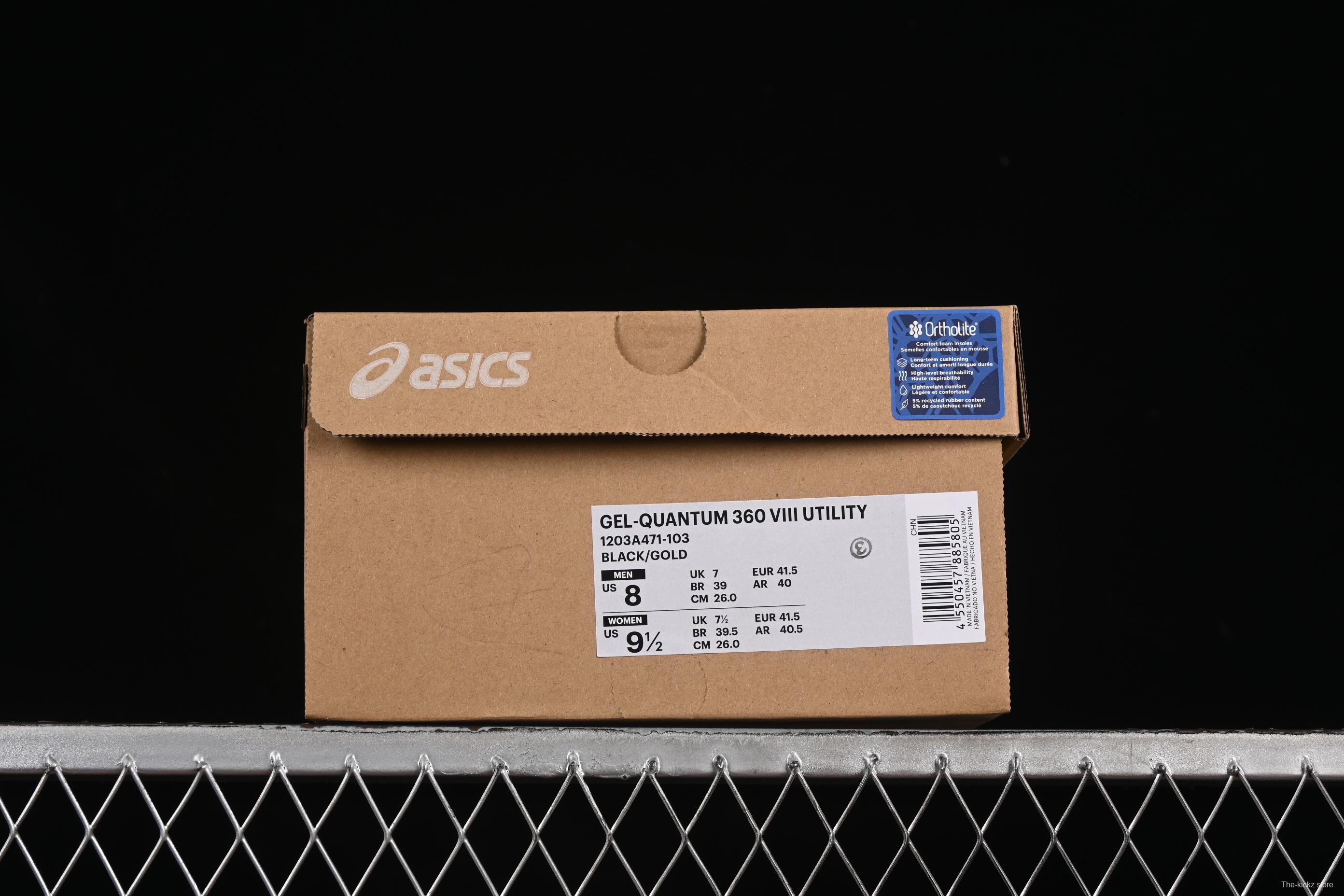 Asics Gel-Quantum 360 VIII Utility Retro Breathable Casual Shoes with Cushioning for Men - 1203A471-103