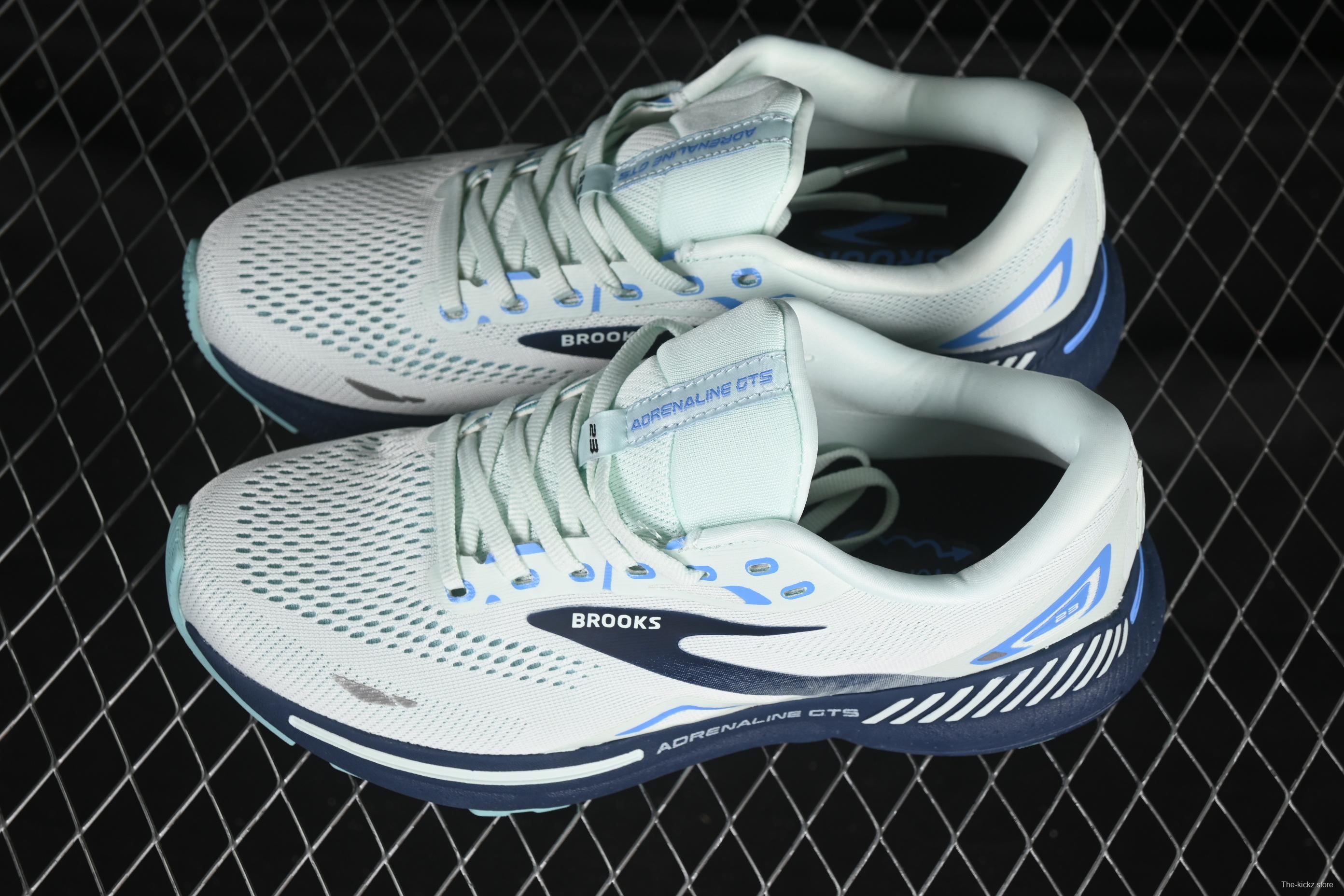 Brooks Adrenaline GTS 23 Running Shoes with Mesh Upper for Enhanced Breathability - 1103911D065