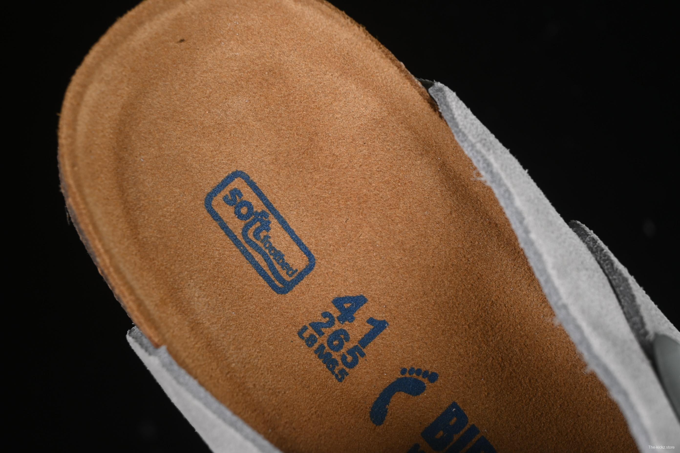 Birkenstock Arizona Soft Footbed Sandals with Suede Leather and Lambswool Lining - G.D4