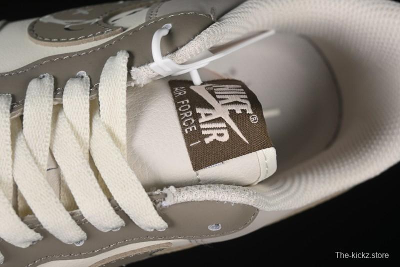 Nike Air Force 1'07 Low Smiling Bear Casual Sneakers - DB3301-881