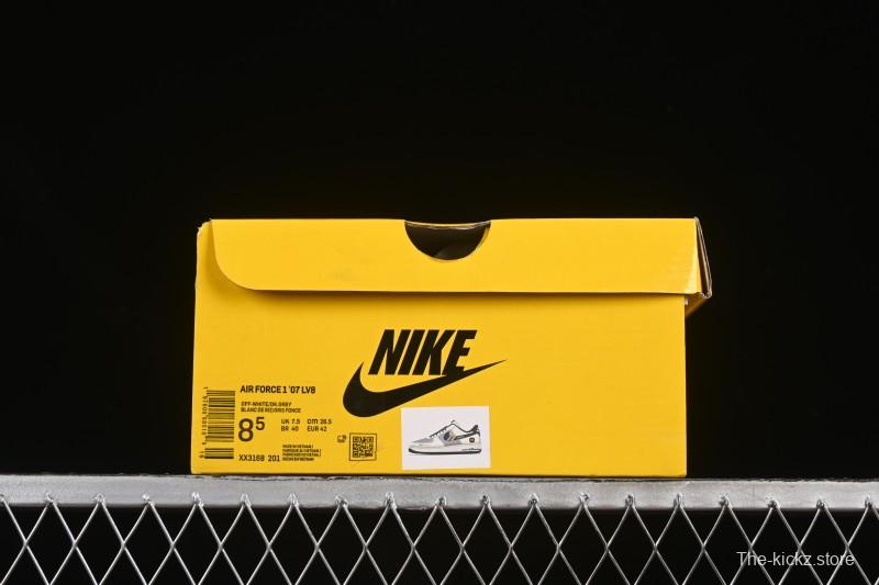 Nike Air Force 1'07 Low Casual Sneakers with Full-Length Air Cushion - XX3168-201