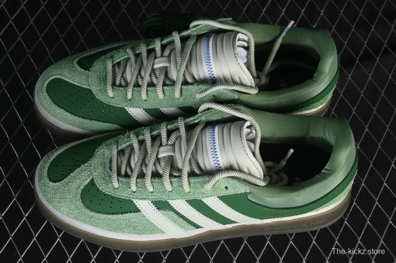 Adidas Bad Bunny x Adidas Gazelle Indoor Retro Casual Slip-Resistant Wear-Resistant Low-Top Skate Shoes - JS5049