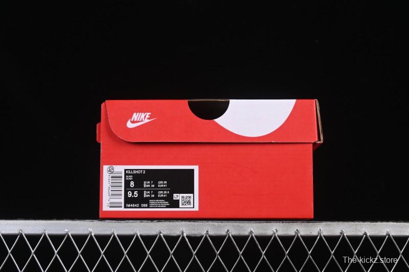 Nike Killshot 2 Retro Comfortable Anti-Slip Lightweight Low-Top Skate Shoes - IM4842-099