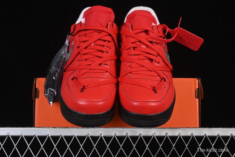 Nike Off White Air Force 1 '07 Low Casual Sports Sneakers - DD1876-600