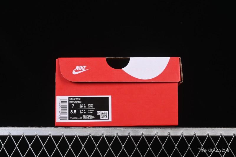 Nike Killshot 2 Retro Comfortable Slip-Resistant Lightweight Low-Top Skate Shoes - FQ8903-400