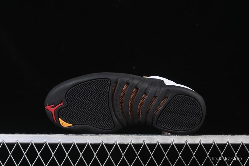 Nike Air Jordan 12 Retro Taxi Gold Buckle - 153265-117