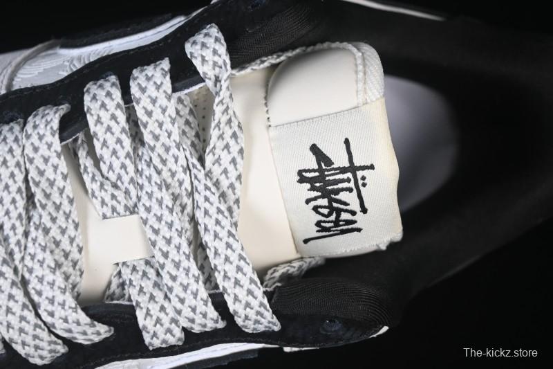 Nike Air Force 1'07 Low Casual Sneakers in White Black Gray - YF9511-805