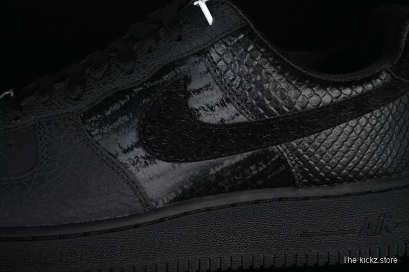 Nike Air Force 1'07 Low Casual Sneakers with Full-Length Air Cushion - HQ1977-001