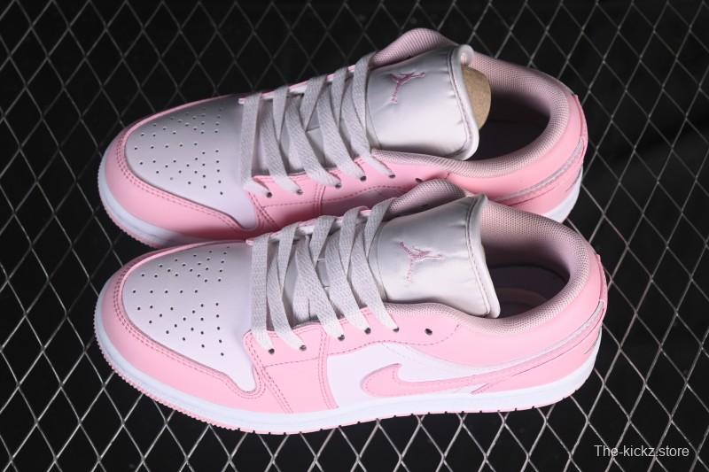 Nike Air Jordan 1 Low AJ1 Pearl Pink Low-top Casual Sneakers - 553560-614