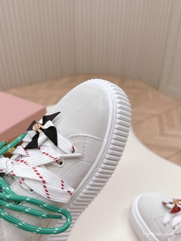 MIUMIU 3D Embroidered Platform Casual Shoes - LY00320/LY00340