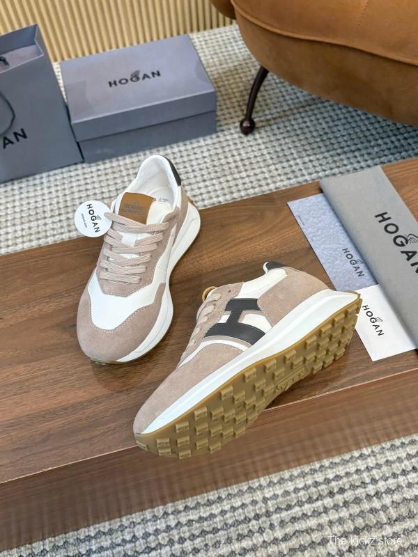 Hogan H-STRIPES Series Couple Thick Sole Dad Shoes Airship Shoes Casual Sports Shoes - AS00350