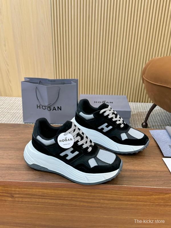 Hogan H-STRIPES Series Couple Thick Sole Dad Shoes Casual Sneakers - LY00370/LY00380