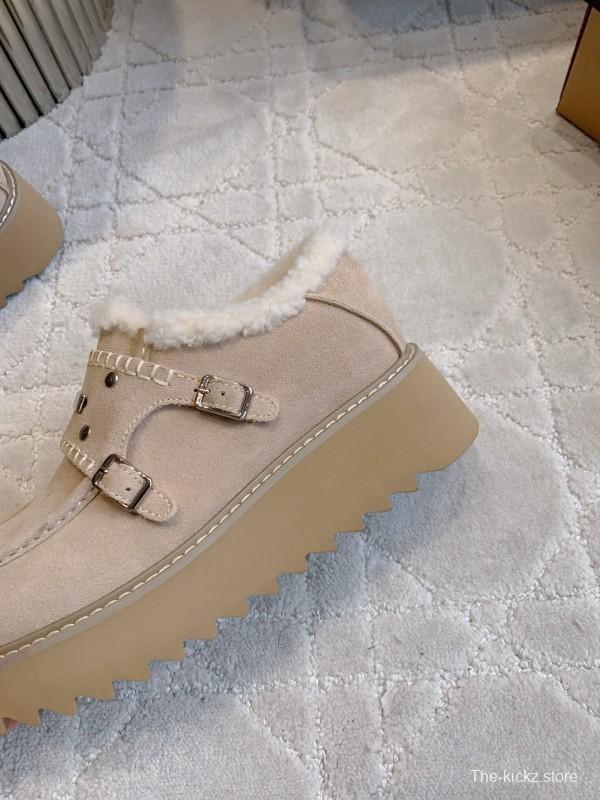 UGG 2025 SS Wool Warm Platform Casual Boots - AS00300