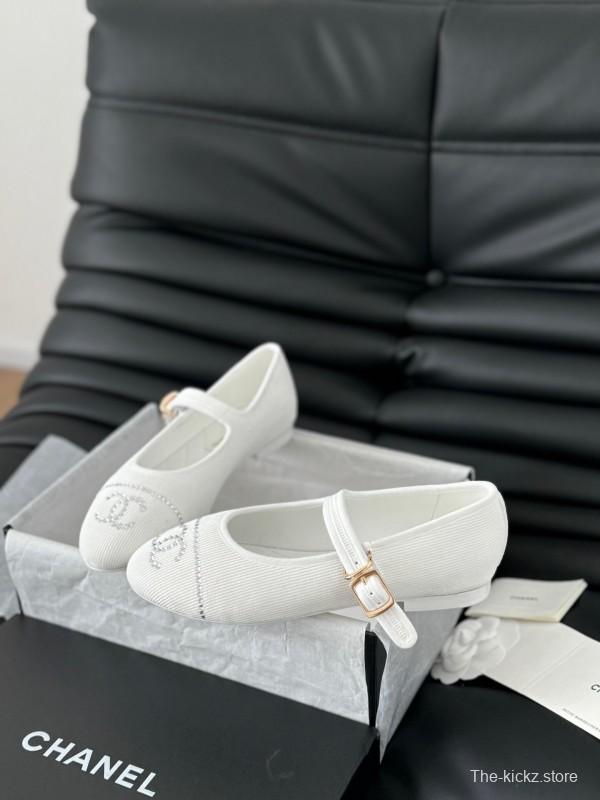Chanel 2025 SS Runway Mary Jane Flats - LY00300