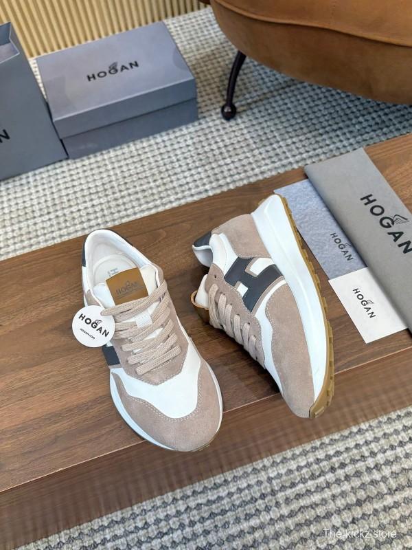 Hogan H-STRIPES Series Couple Thick Sole Dad Shoes Airship Shoes Casual Sports Shoes - AS00350