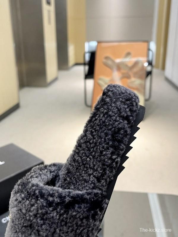 Chanel 2025 SS New Wool Slippers Soft Wool - LY00280