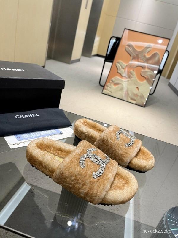 Chanel 2025 SS New Wool Slippers Soft Wool - LY00280