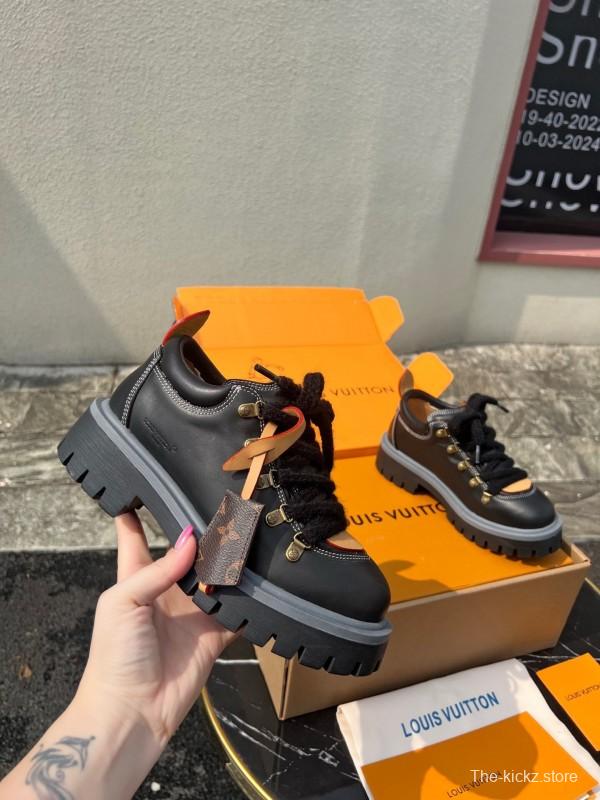 Louis Vuitton REMIX Lace-Up Derby Hiking Shoes - LY00340