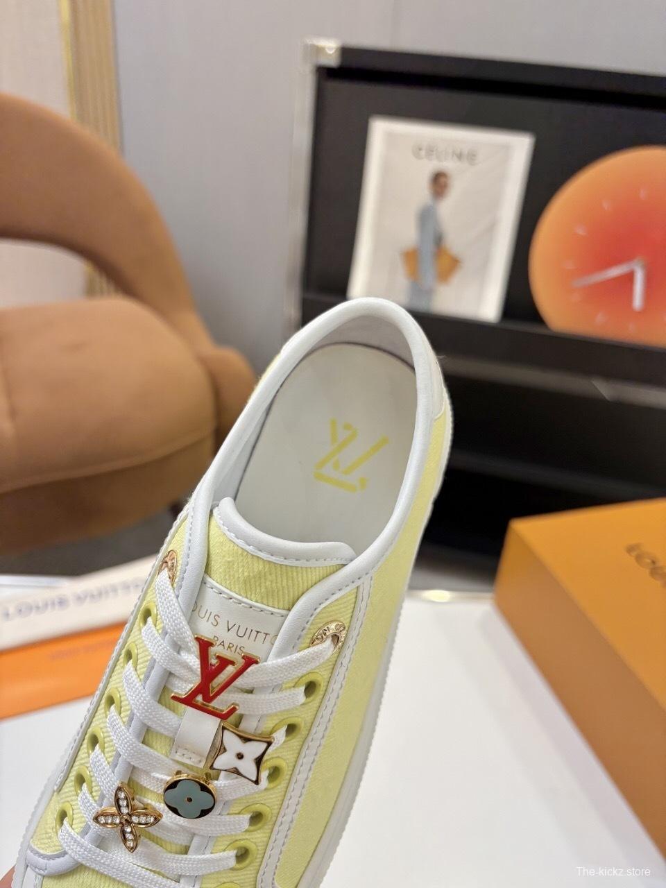 Louis Vuitton Lagoon Series Monogram Denim Sneakers - AS00300