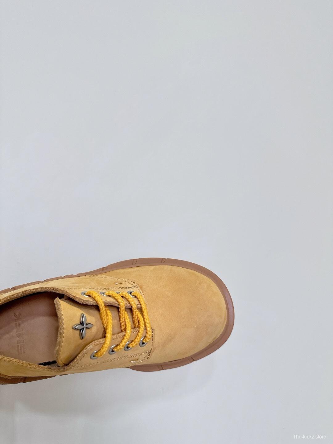 Smfk 2025 SS Collection Platform Derby Shoes with Thick Sole - LY00260