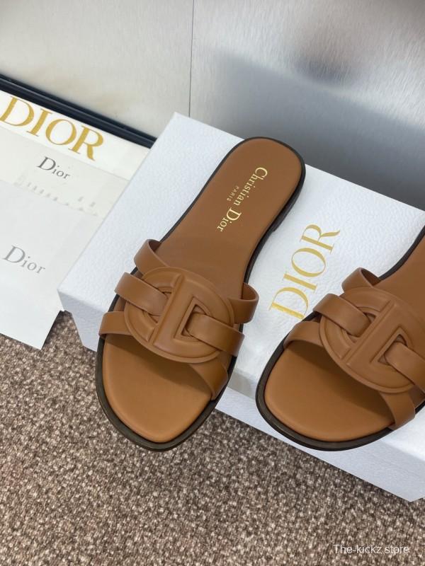 Dior D-Club Jelly Color Hollow Layered Cross Strap Women Sandals - KFY00280