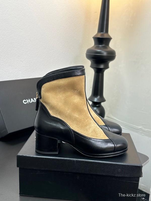 Chanel 2025/SS Short Boots Essential Autumn Winter Item - LY00390