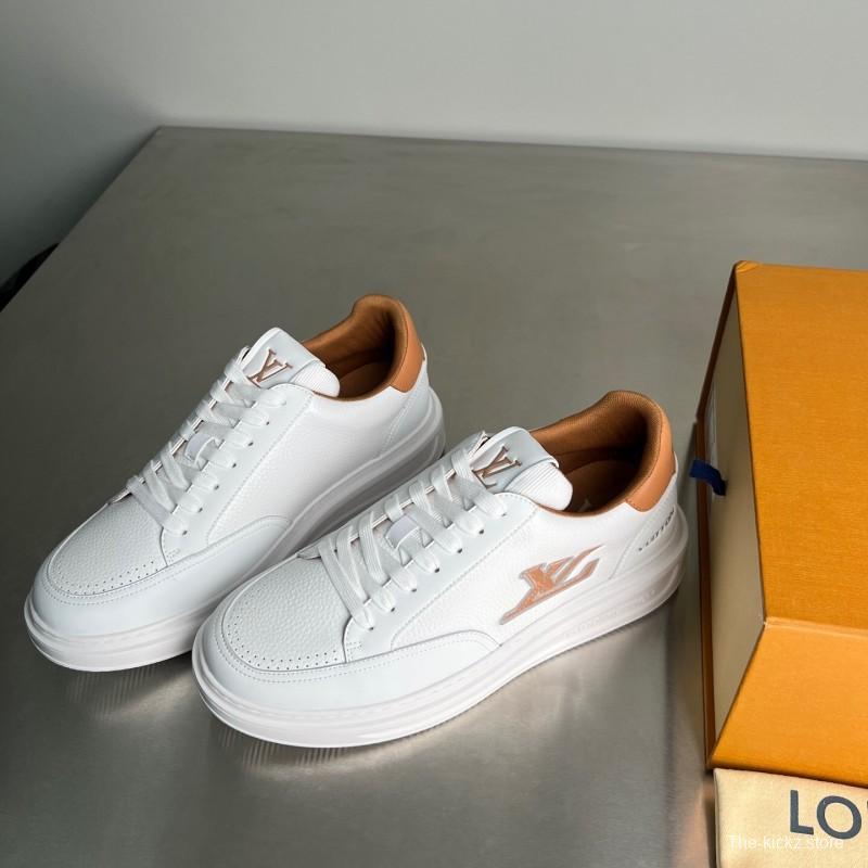 Louis Vuitton Beverly Hills Low-Top Fashion Sneakers Men's Shoes - YC